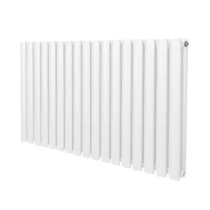 Oval Radiator - 600 x 1020mm - White