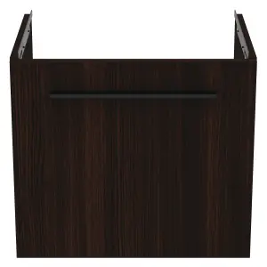 Ideal Standard i.life S Compact Coffee Oak effect Wall-mounted Bathroom Vanity unit (H) 440mm (W) 500mm