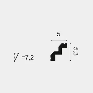 Orac Decor C602 Premium Coving Moulding 4 Pack - 8 Metres