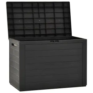 Berkfield Garden Storage Box Anthracite 78x44x55 cm