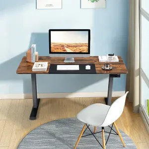 Costway Electric Standing Desk Stand-up Ergonomic Computer Workstation w/ Smart Controller