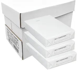 2 Reams (1000 Sheets) Multi-Purpose White Home Office Schools A4 Copier Paper for Printers 80gsm