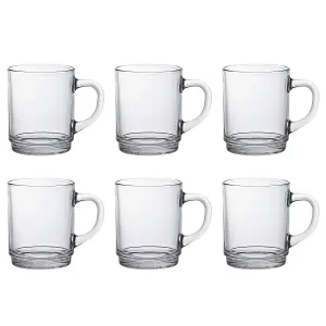 Duralex Set of 6 Versailles Clear Mug 26cl