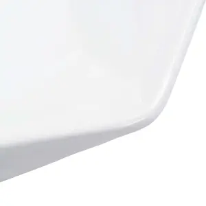 Berkfield Wash Basin 41x36.5x12 cm Ceramic White