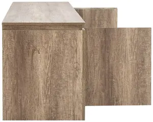 GFW Canyon Oak TV Unit 3D Oak Foil