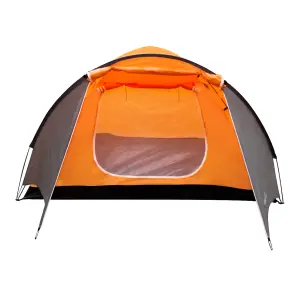 Milestone Camping Deluxe 4-Person Pop Up Dome Tent