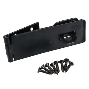 102 x 38mm Hasp And Staple Security Garage Shed Gate Door Latch Lock