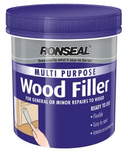 Ronseal Multi purpose Natural Ready mixed Wood Filler, 930g