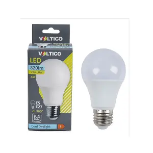 Bulb LED Glass E27 Daylight 2PK