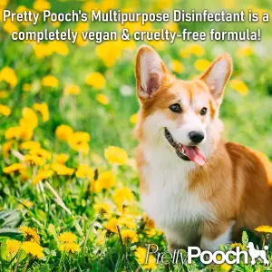 Pretty Pooch Multipurpose Disinfectant - Cleaner, Sanitiser, Deodoriser - Concentrated Formula - Fresh Linen 5L x3