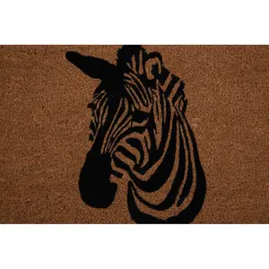 Interiors by Premier Zebra Face Doormat