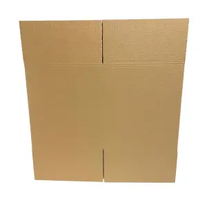 Pack of 5 Removal Storage Cartons - Double Wall Cardboard Boxes - 18" x 18" x 20" / 450mm x 450mm x 500mm