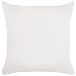 Throw Cushion MAKNEH Cotton 45 x 45 cm Solid White