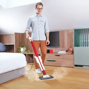 Polti Vaporetto SV650 Style Steam Mop with Handheld Steam Cleaner, 19 Accessories