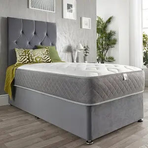 Hybrid Memory Foam Mattress with Cooling Fabric Small Double (4')