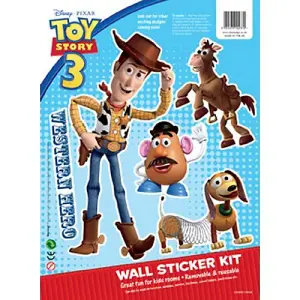 Toy Story 3 Woody & Friends Stickers Multicoloured (One Size)