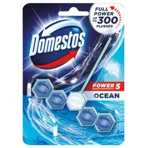 Domestos Power5 Ocean Toilet block, 95g