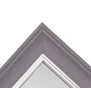 Scandi Slate Grey Frame with Dark Grey Mount for Image Size 15 x 10 Inch