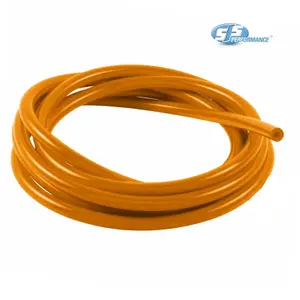 1 Metre Orange Silicone Vacuum Hose/Turbo Rubber Tube Air Water Pipe 5mm