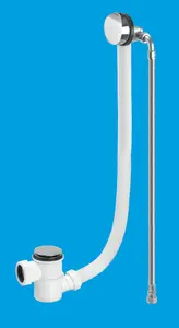 McAlpine HC2650UK-FIL Chrome Plated Brass Bath Filler and Overflow