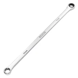 Draper Tools HI-TORQ Metric Extra-Long Double Ring Ratchet Spanner, 14mm