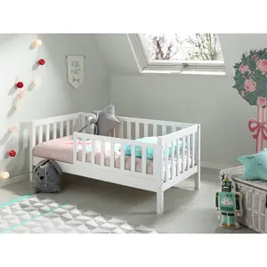 Cot Bed / Toddler (70 x 140cm) Bed Frame White