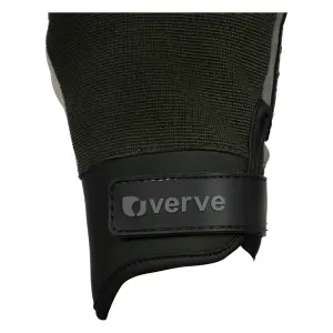 Verve Leather Deep Lichen Green Gardening gloves X Large, Pair