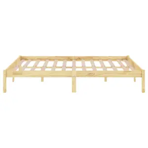 Berkfield Bed Frame Solid Wood 150x200 cm King Size