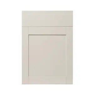 GoodHome Verbena Painted natural ash Matt cashmere Shaker Door & drawer 500mm