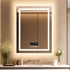 Courtny Blutooth LED Mirror 31.50" x 23.62"