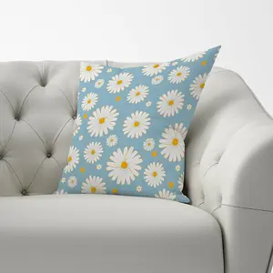 Summer Daisy Pattern Cushions 60cm x 60cm