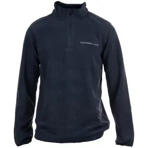 Caterpillar - Microfleece Quarter Zip - Blue - Fleece - XL