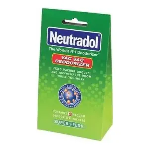 Neutradol Vac Deodorizer Super Fresh Green (N1) (Pack of 12)