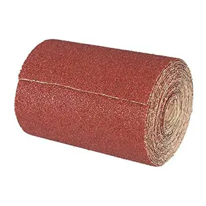 Silverline Aluminium Oxide 415650 Brown Polishing Paper Roll for Hand Sanding