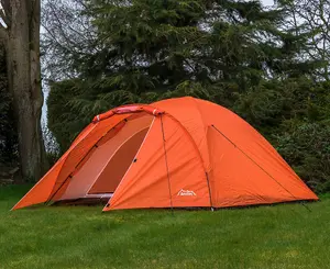 Andes 4 Person Tent - BRIGHT ORANGE