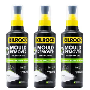 Kilrock Mould Remover Gel Brush On 260Ml (Pack of 3)