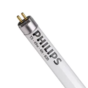 Philips 1449mm 49w T5 Fluorescent Tube - 830 - Warm White