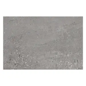 Mythos Matt Grey Stone Effect Porcelain Outdoor Tile - Pack of 20, 10.8m² - (L)600x(W)900mm