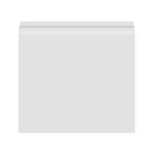 National Skirting Bullnose II MDF Skirting Board Cover - 190mm x 25mm 4200mm Primed (To Cover 120mm Existing Skirting)