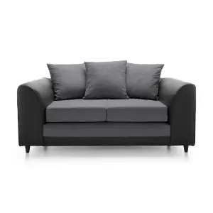 Dylan 2 Seater Sofa in Dark Grey