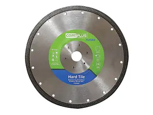 CorePlus HT250 Hard Tile Turbo Diamond Blade 250mm