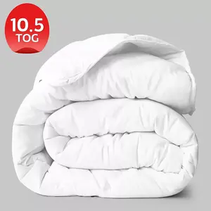 Hotel Quality Microfiber Duvet Quilt Tog 10.5 Single Double King & Super King Size Duvets & Comforters