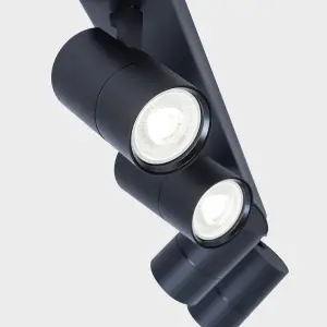 Harper Living 4 Light Ceiling Spot light, Black