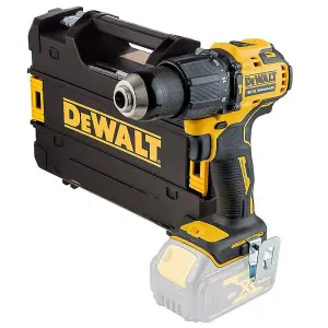 DeWalt DCD709E1T 18V XR Brushless Combi Hammer Drill - 1 x POWERSTACK Batteries