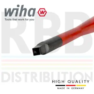 Wiha Screwdriver Square Scrulox Robertson Electrician 1000v VDE SlimFix 35504