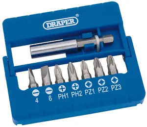 Draper Screwdriver and Magnetic Bit Set 8 Piece 82391