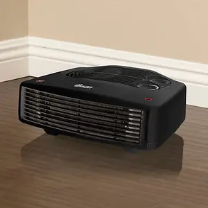 Swan Horizontal 3000W Fan Heater Black