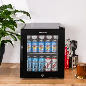 Subcold Ace 50 LED Touch Control Drinks Fridge - Black