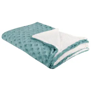 Bedspread KANDILLI 150 x 200 cm Light Green