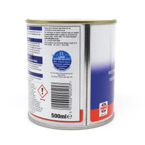 Rustins Quick Drying Radiator Enamel Satin - Grey 500ml